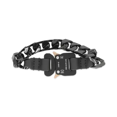 1017 ALYX 9SM Colored Chain Bracelet "Black"