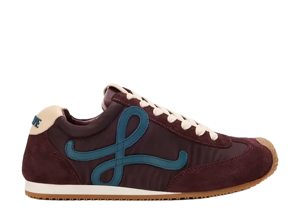 LOEWE Women's Ballet Runner 2.0 Sneakers "Burgundy"