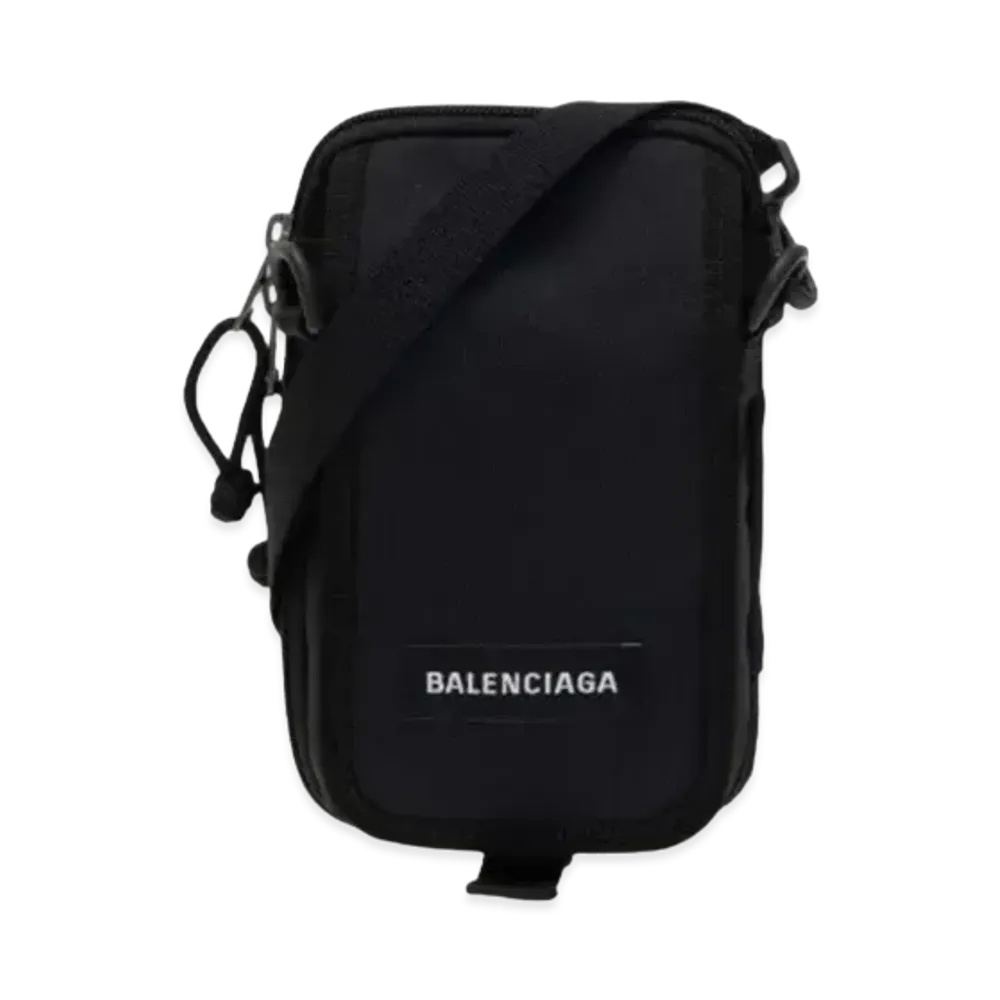 BALENCIAGA Nylon Mini Bag "Black"