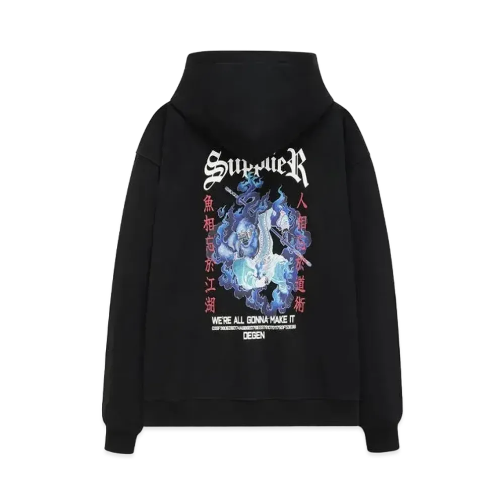 SUPPLIER Wagmi Goku Hoodie "Black"