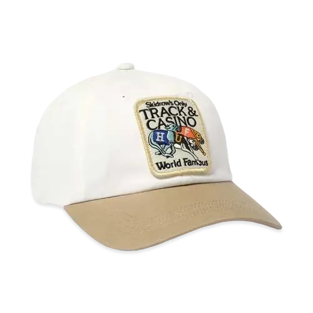 HUF Spring 24 Long Shot Cv 6 Panel Hat "White"