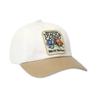 HUF Spring 24 Long Shot Cv 6 Panel Hat "White"