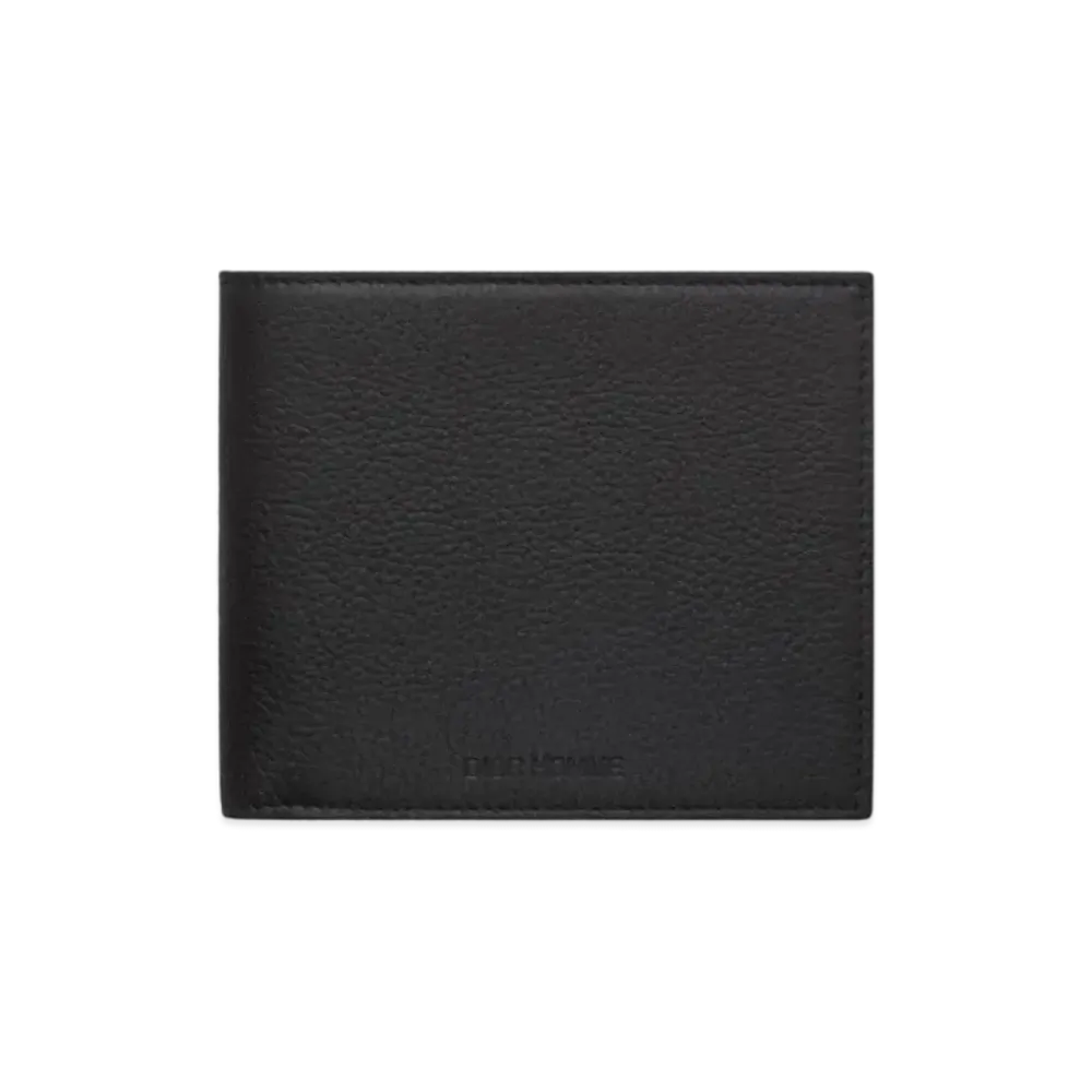 Dior Grain Touch Calfskin Wallet "Black"