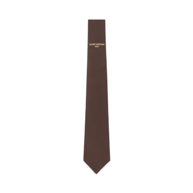 Louis Vuitton Tie "Brown"