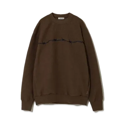 UNDERCOVER Boa Fleece Pullover "Brown"