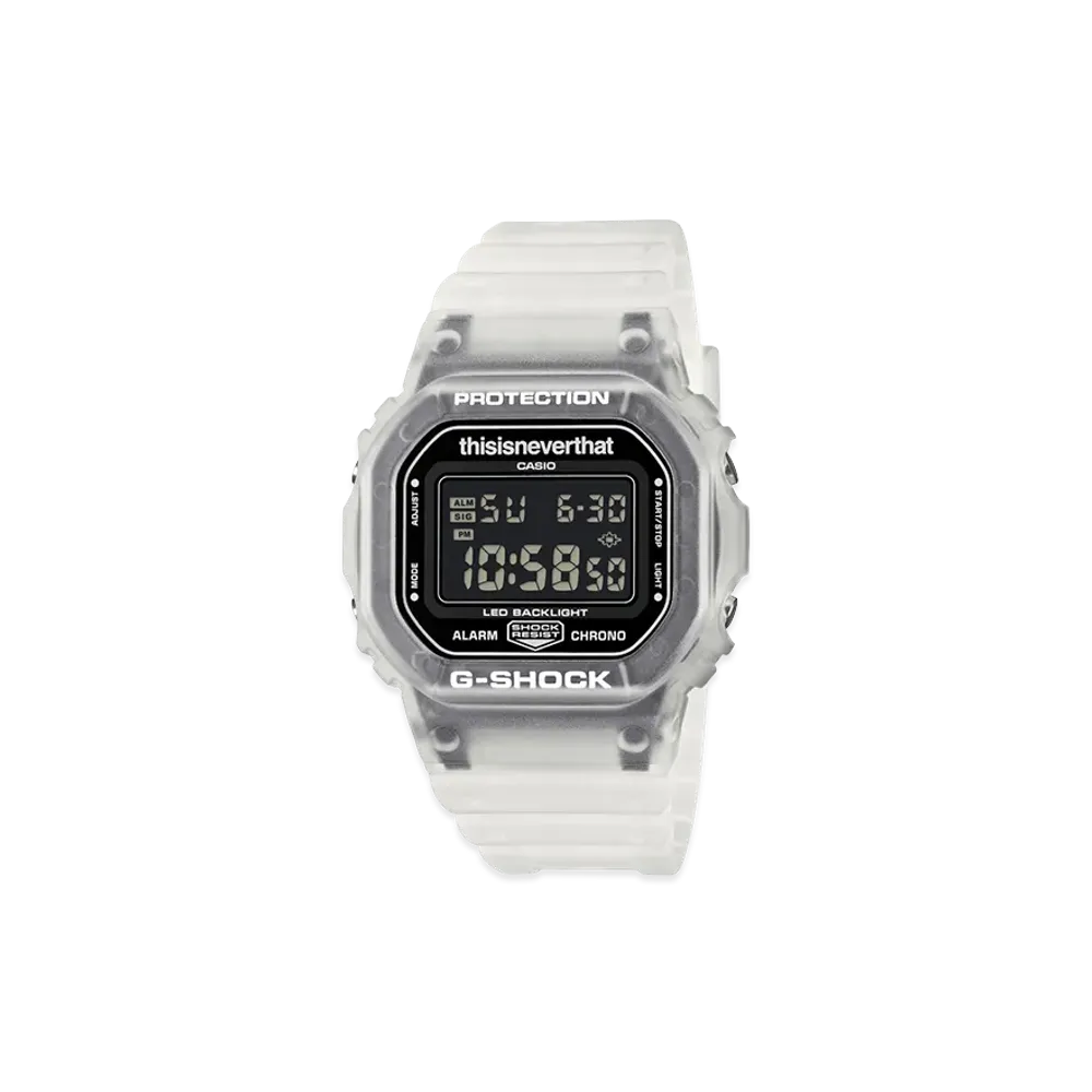 Casio G-Shock x thisisneverthat DW-5600TNT-7JR "White"