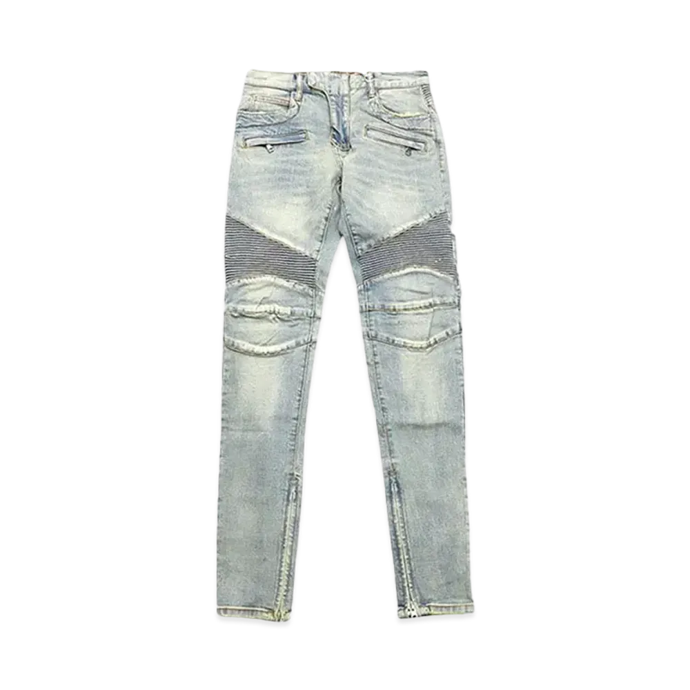 mnml M14 STRETCH DENIM "LT.BLUE"