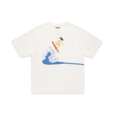 HUMAN MADE x KEIKO SOOTOME Tee Side A "White" XX29TE022