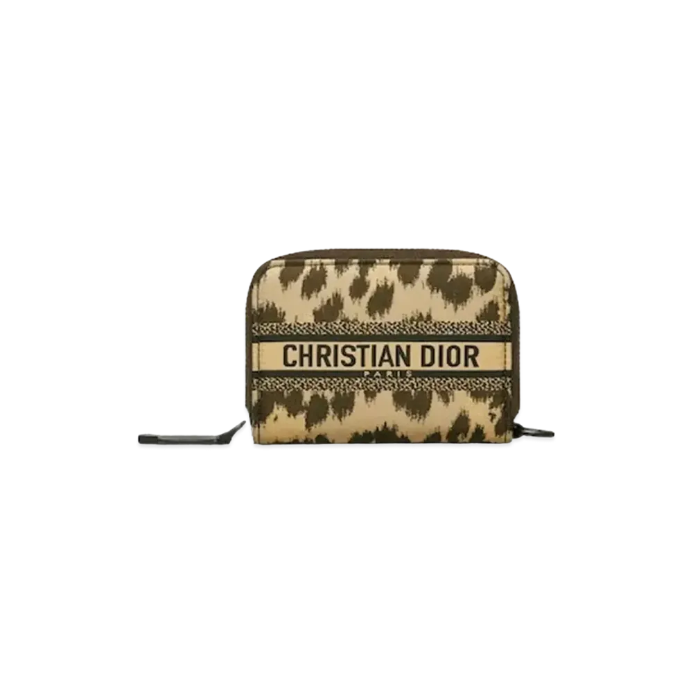 Dior Diortravel Detachable Card Holder "Beige"