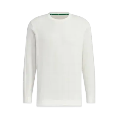 adidas Crewneck Three Stripes Long Sleeve Sweater "Off White"