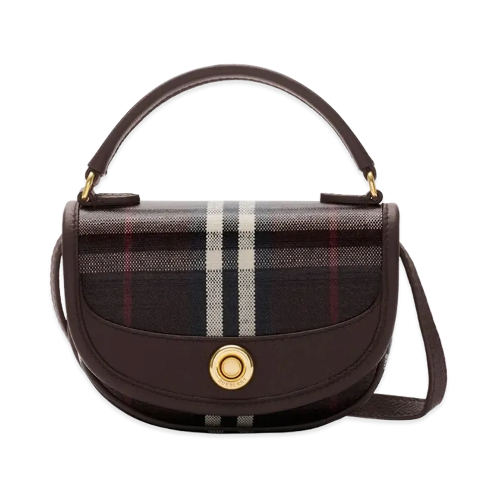 Burberry Women's Mini Highland Bag "Mahogany Red"