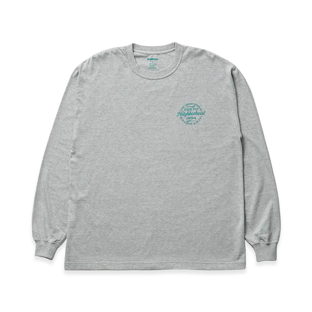 NEIGHBORHOOD NH . Tee LS-4 "Gray"