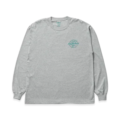 NEIGHBORHOOD NH . Tee LS-4 "Gray"