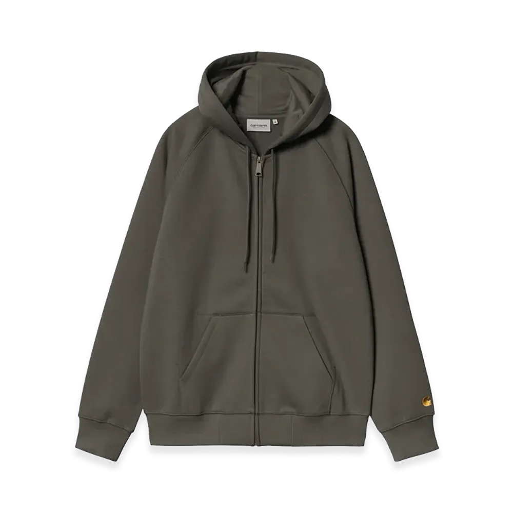 Carhartt WIP Hooded Chase Jacket "Shungite/Gold"