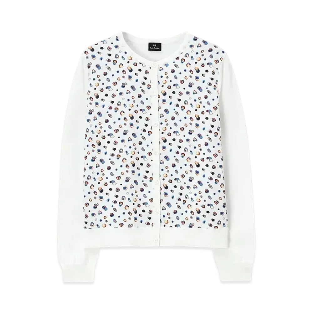 Paul Smith Women's Polar Light Mini Cardigan "White"