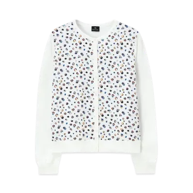 Paul Smith Women's Polar Light Mini Cardigan "White"
