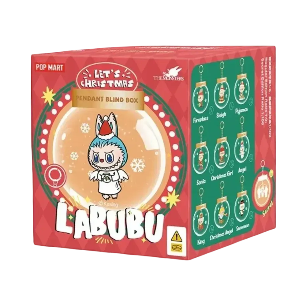 POP MART LABUBU The Monsters Let's Christmas Series Pendant [Piece]