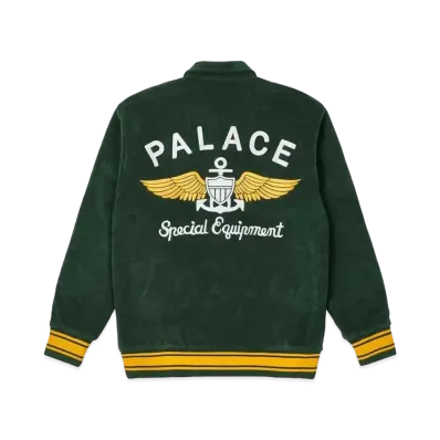 PALACE TOWELLING JACKET "Green"