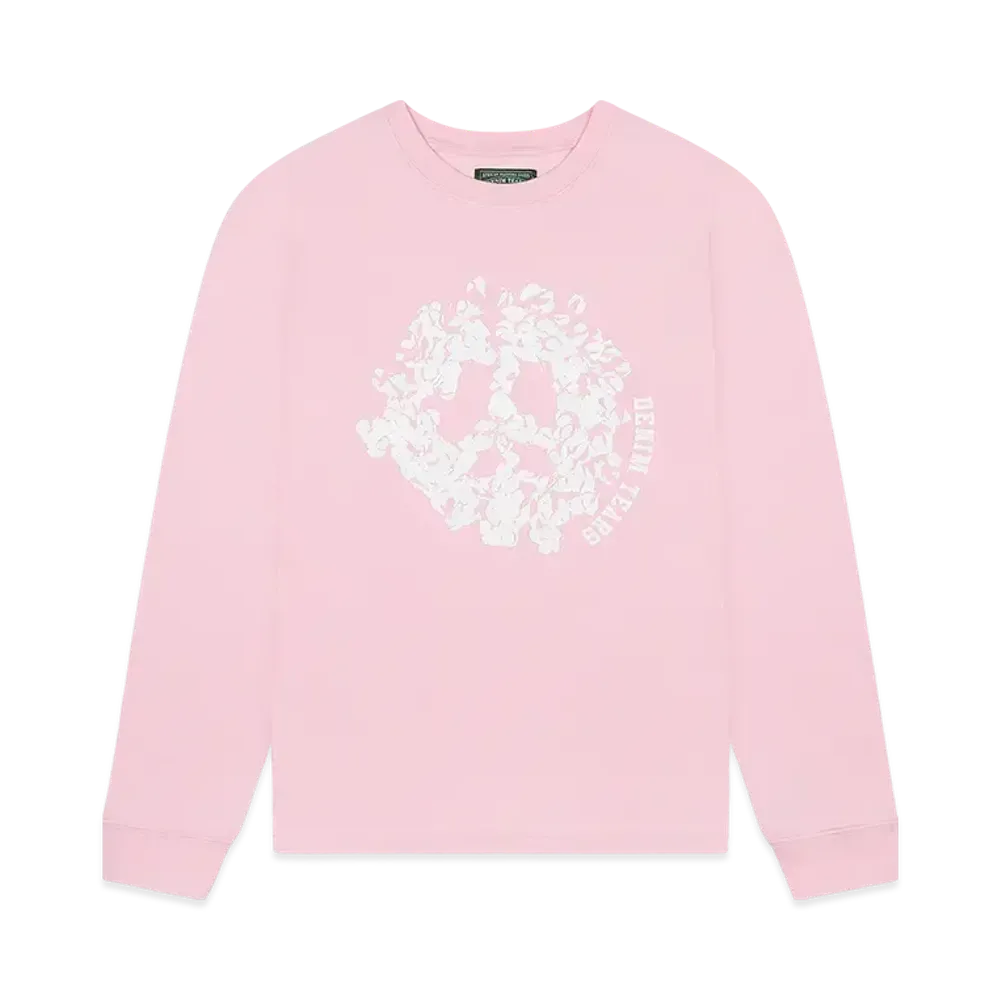 DENIM TEARS University Long Sleeve "Pink"