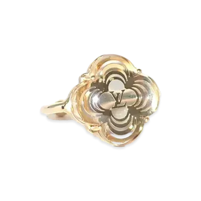 Louis Vuitton A La Folie Ring "Brown/Gold"
