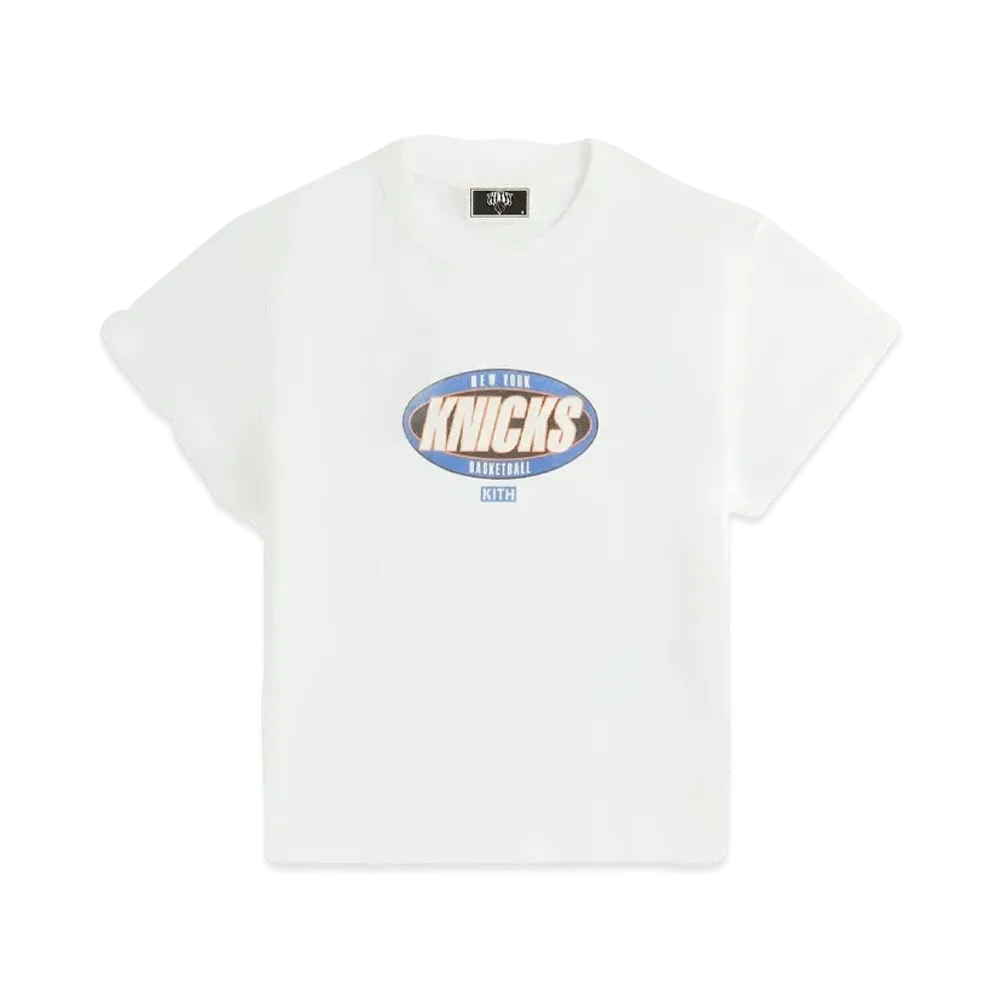 Kith Women x New York Knicks Y2K Vintage Mulberry Tee "White"