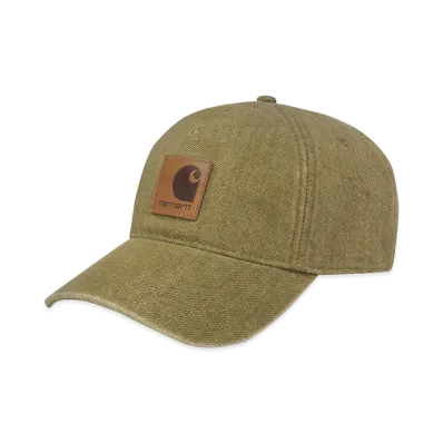 Carhartt WIP Ethan 5-Panel Cap "Leaf Enzyme Bleach Washed"