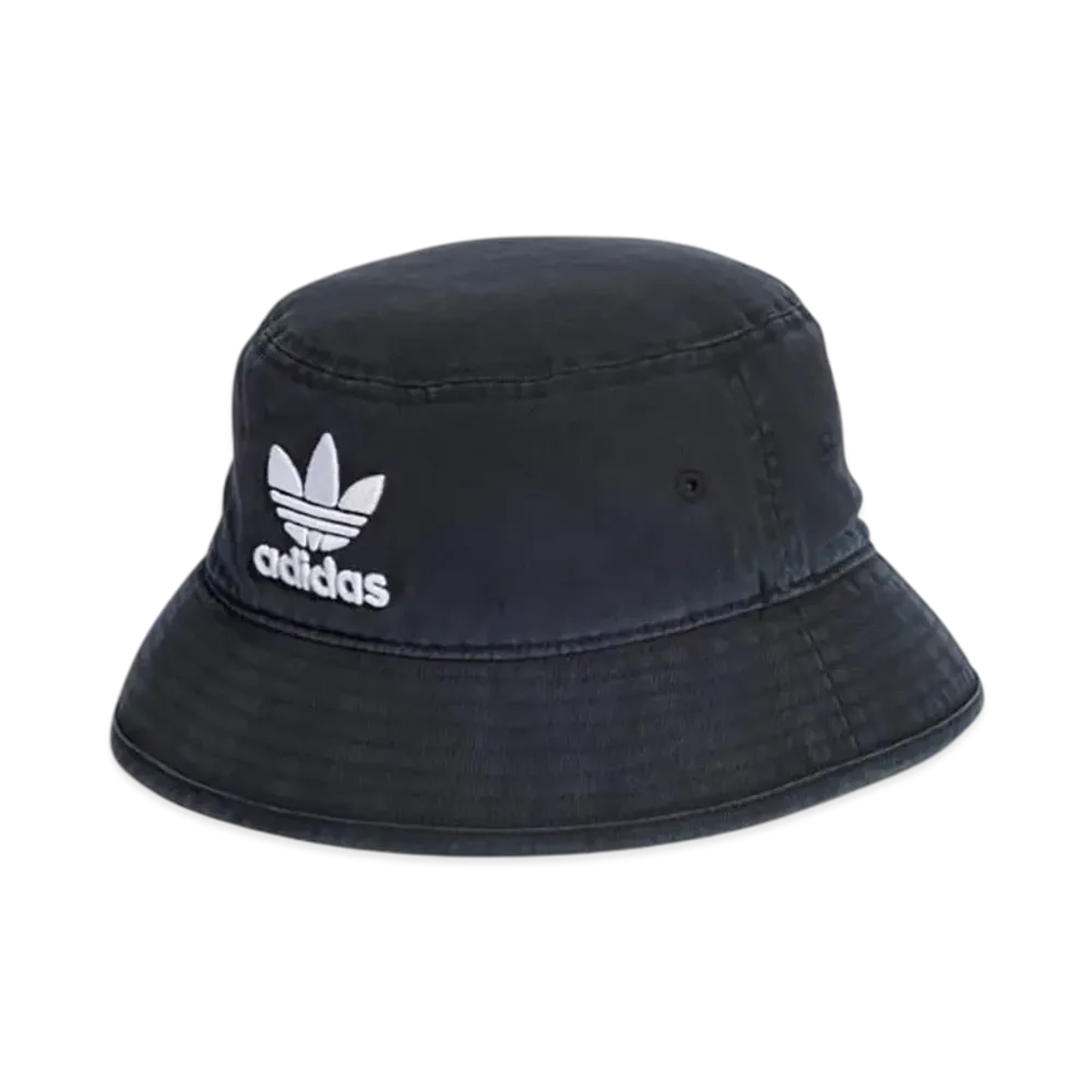 adidas Adicolor Classic Stonewash Bucket Hat "Black"