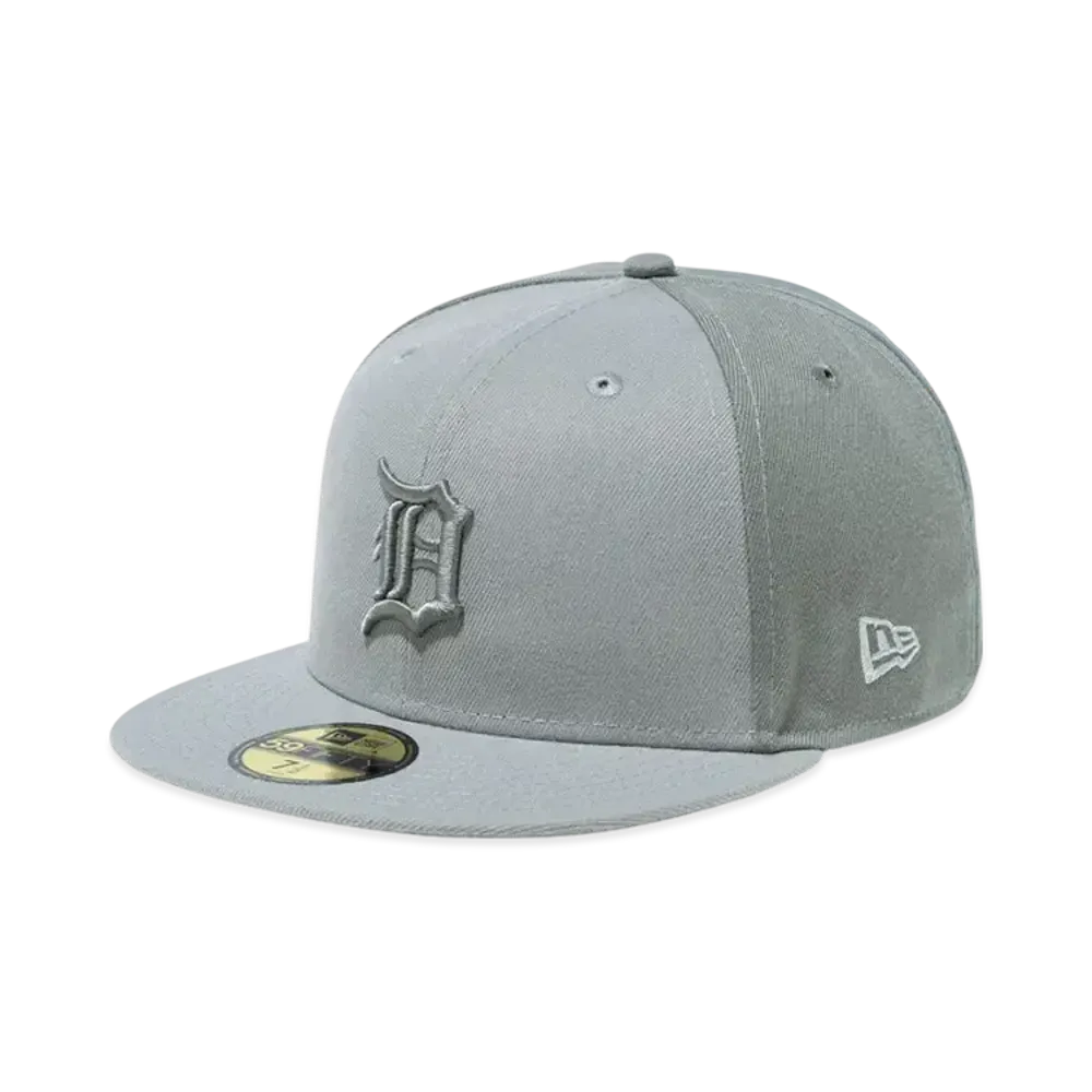 NEW ERA 59Fifty Storm Detroit Tigers Synthetic Suede Undervisor "Gray/Misty Morning"