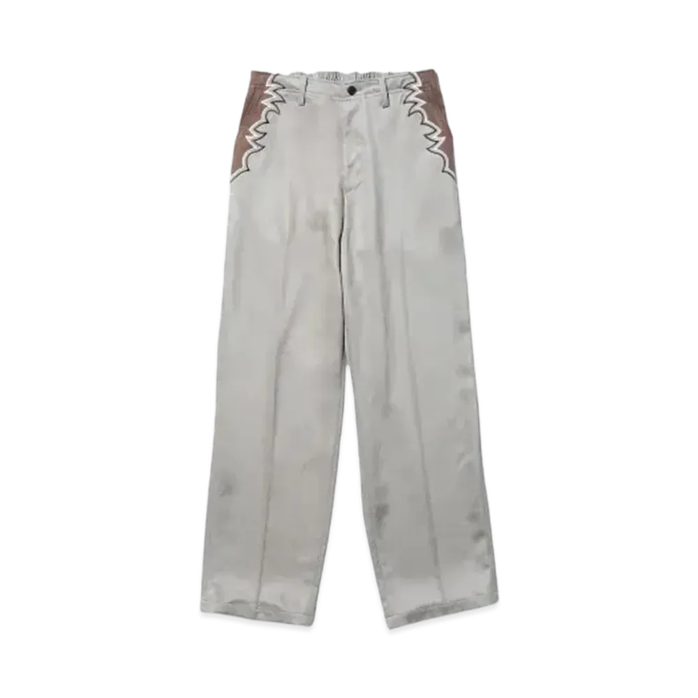 TOGA VIRILIS Embroidery Western Pants "Beige" TV241-FF323