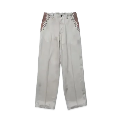 TOGA VIRILIS Embroidery Western Pants "Beige" TV241-FF323