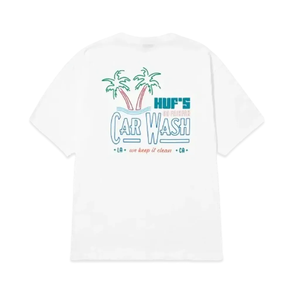 HUF Summer Splash Collection Keep It Clean Tee "White"