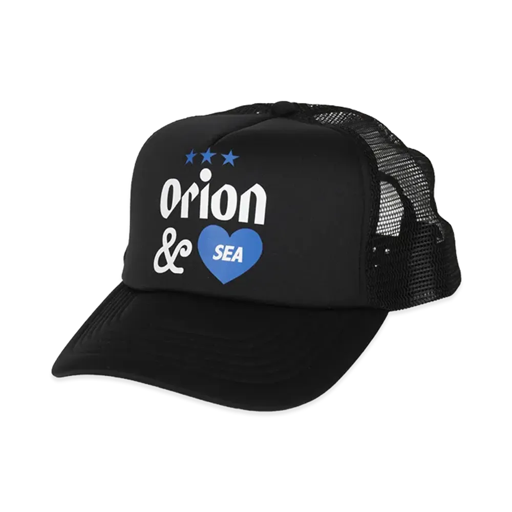 WIND AND SEA x ORION BEER Cap "Black"