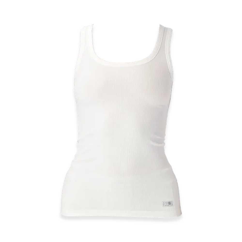 MM6 Maison Margiela Women's Tank Top "White"