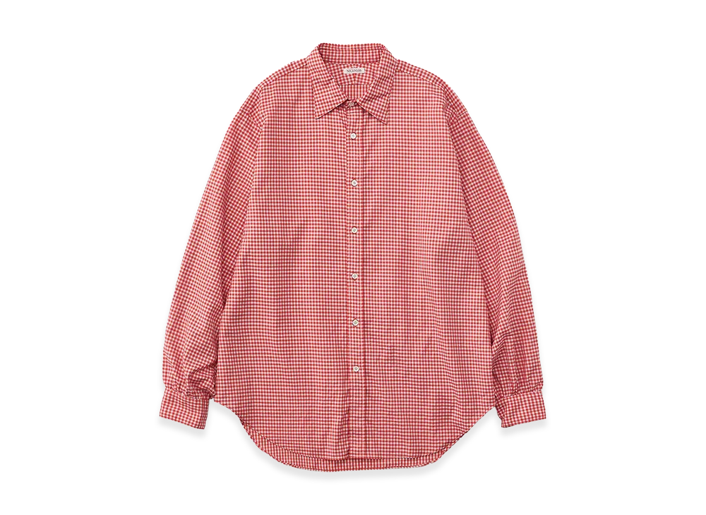 NICENESS E.Mansell Striped Cotton and Summer Wool "Red"