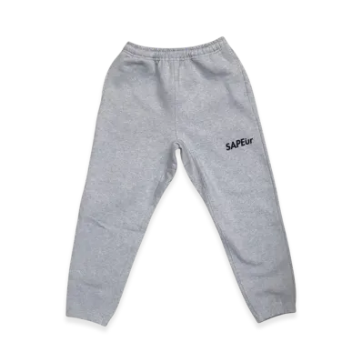 SAPEur Kid's Logo Sweat Pants "Gray"