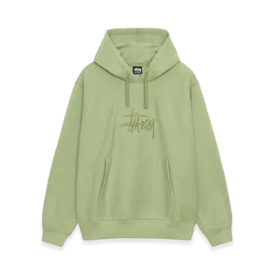 Stussy Basic Applique Hoodie "Moss"