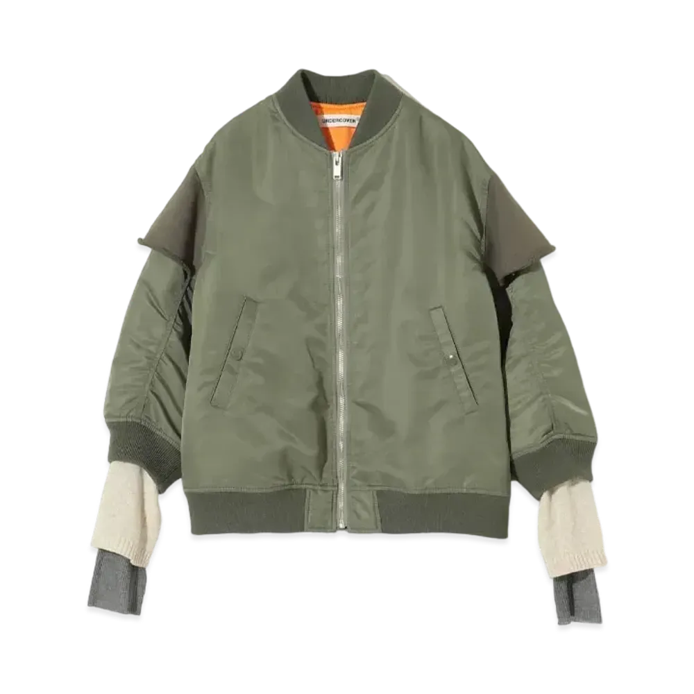 UNDERCOVER Nylon Ma-1 Jacket "Khaki"