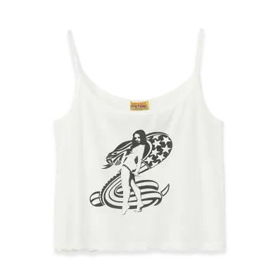 HYSTERIC GLAMOUR Women's Cobra Camisole "White"