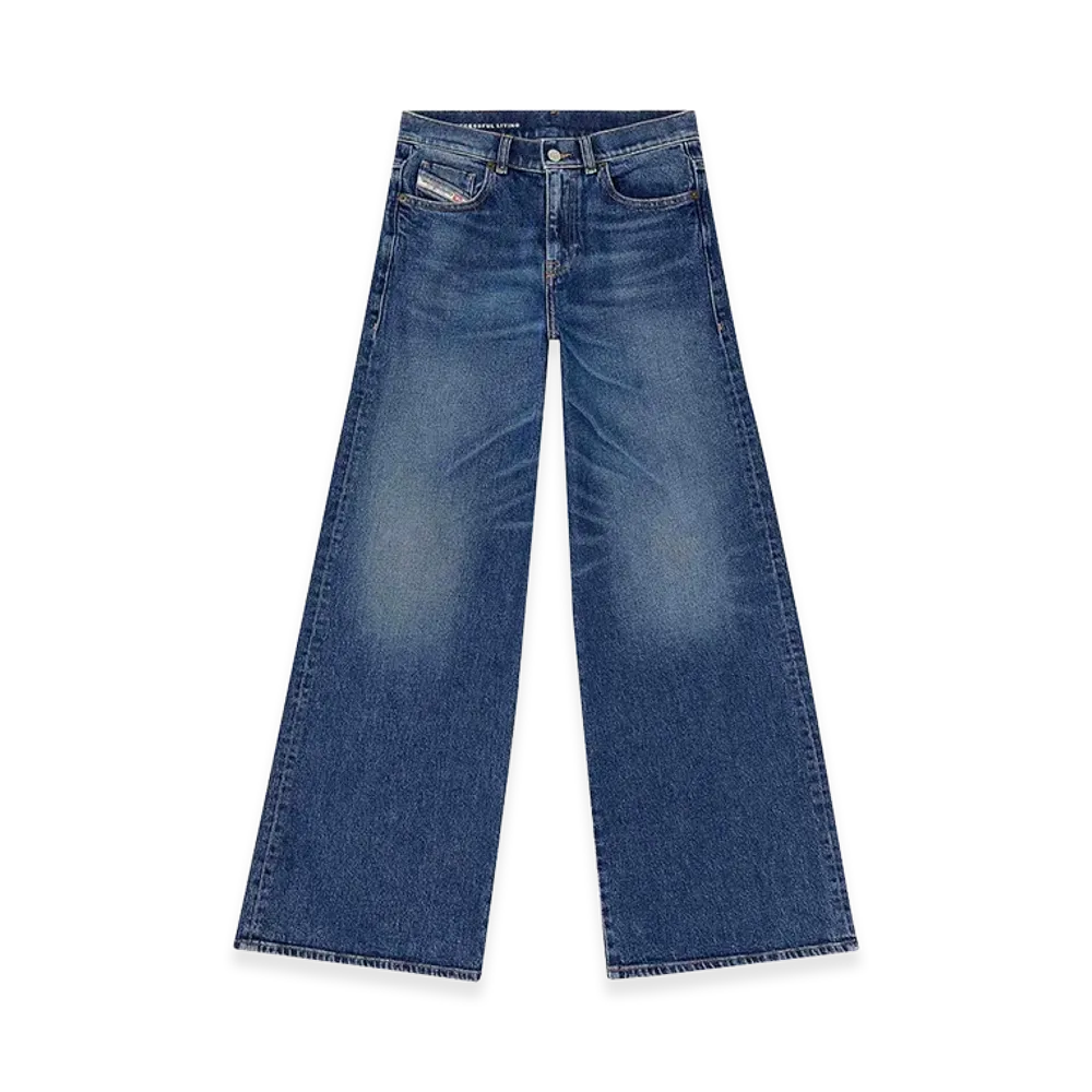Diesel Women's 1978 D-Akemi Flared Jeans "Blue"