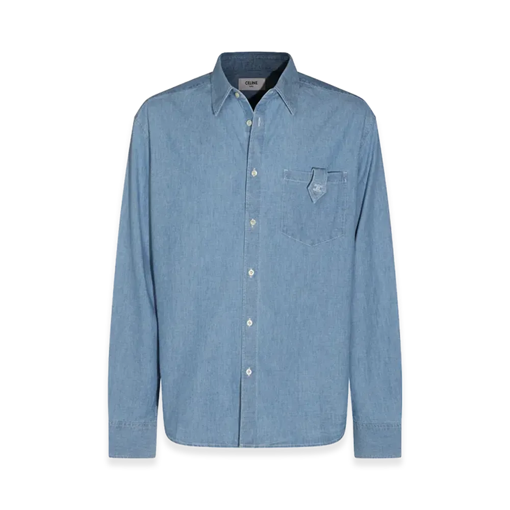 CELINE Shirts "Light Blue"