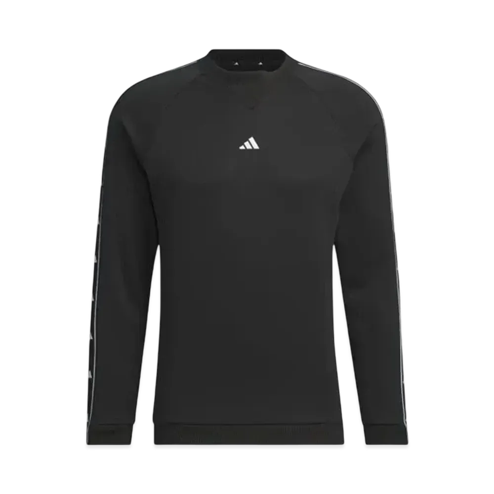 adidas Thermal Crewneck Pullover Long Sleeve Fleece "Black"