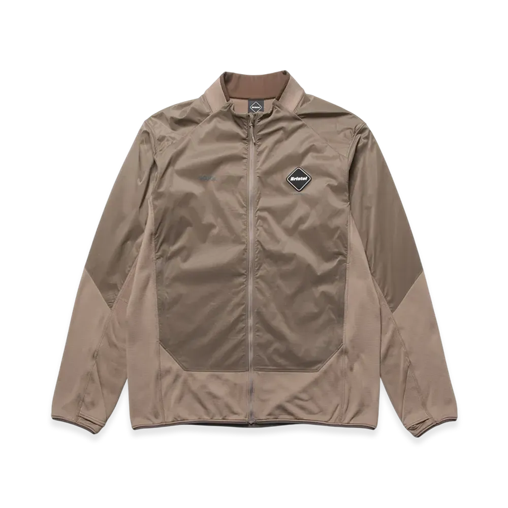 F.C.Real Bristol Grid Fleece Hybrid Blouson "Beige"