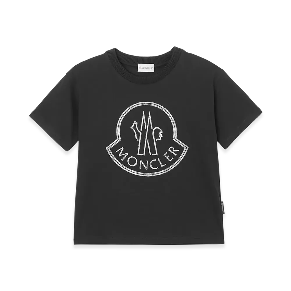 MONCLER Kids Crewneck Tee "Black"