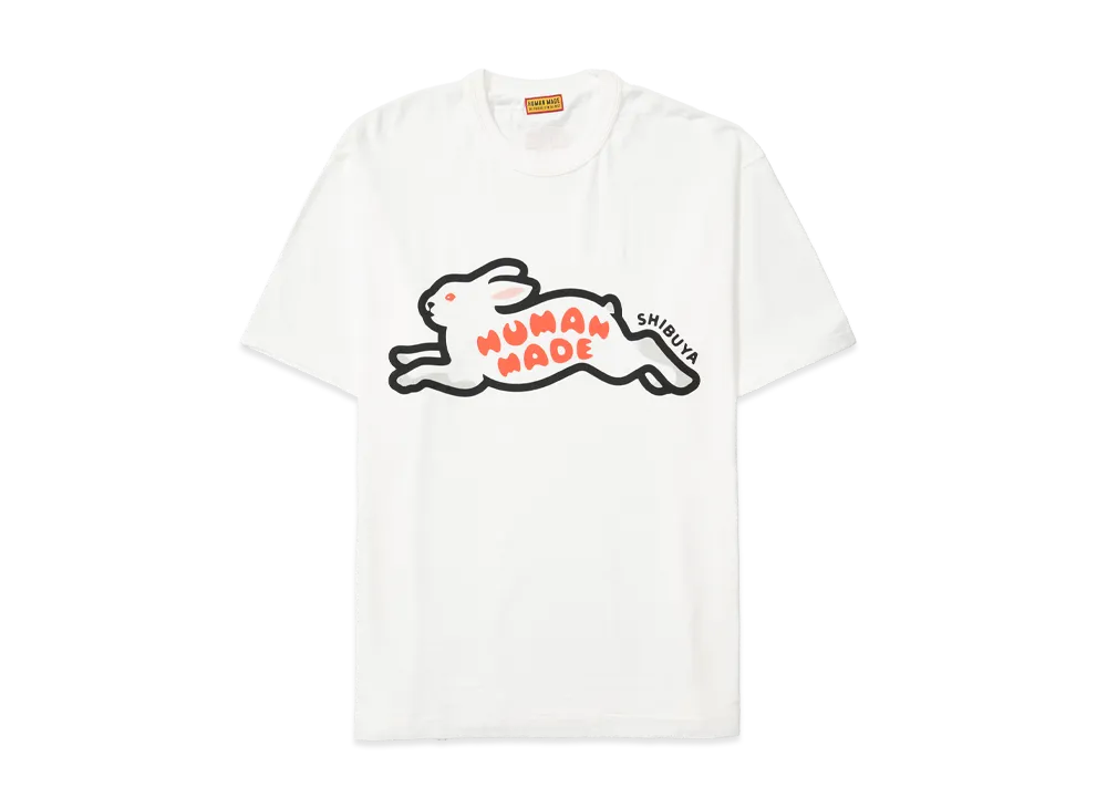 HUMAN MADE Stores Exclusive Animal Graphic T-Shirt Shibuya Parco / Rabbit "White"