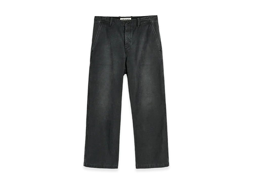 OUR LEGACY Women's Rig Chino "Enzyme Obsidian Field Sateen"