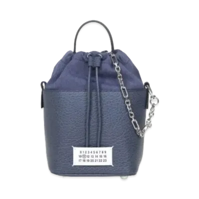 Maison Margiela 5AC Bucket Bag "Slate Blue"