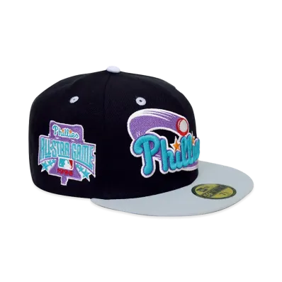 NEW ERA x THE CAP THE CAP 59Fifty Vivid Code Philadelphia Phillies "Black/Gray"