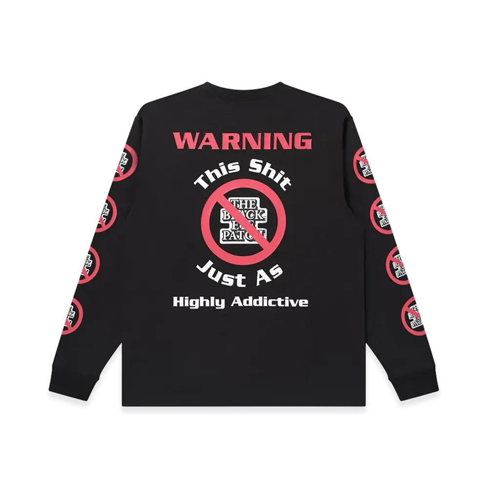 BlackEyePatch Highly Addictive OG Heavyweight L/S Tee "Black"