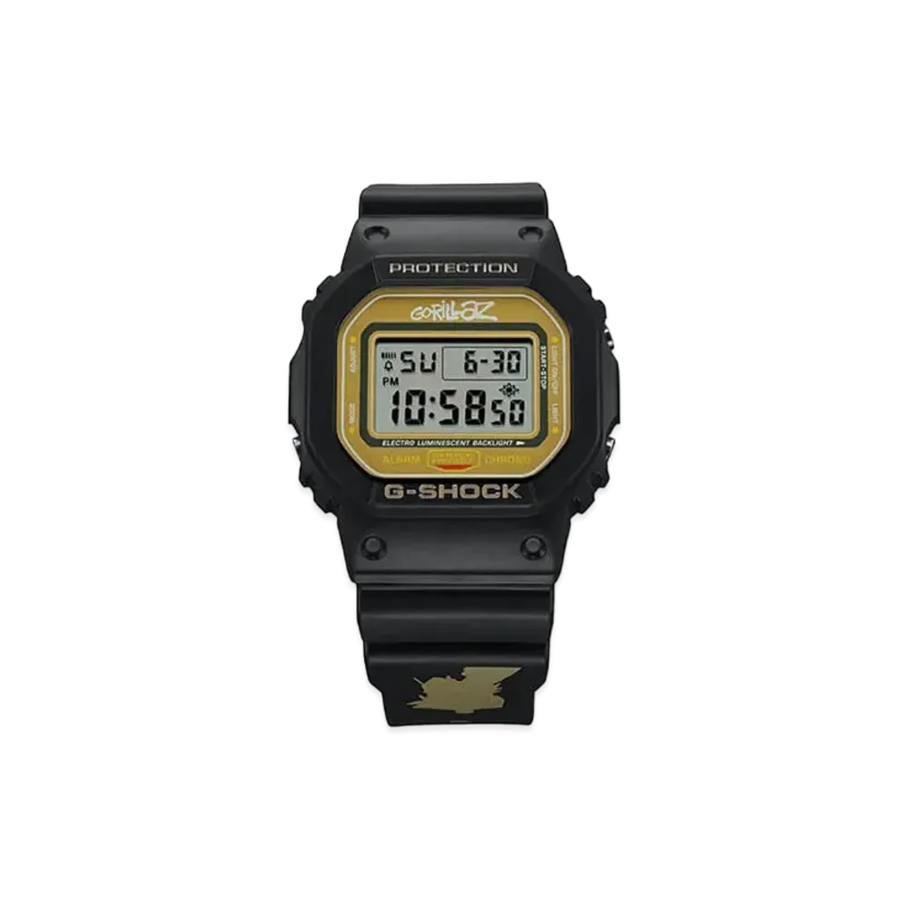 Casio G-Shock x Gorillaz Limited Edition "2-D" DW-5600GRLZ2-1 - 49mm in Rubber