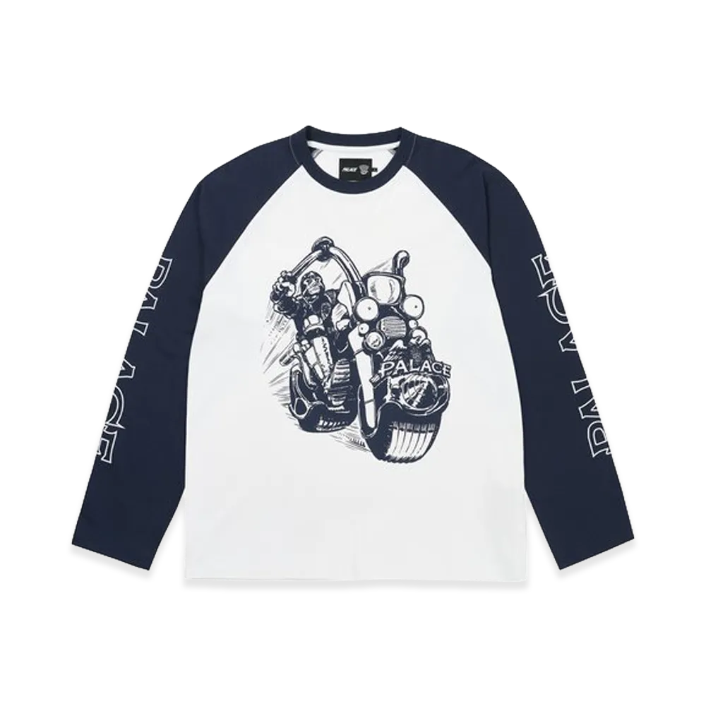 PALACE Judge Dredd Lawmaster Longsleeve "White"